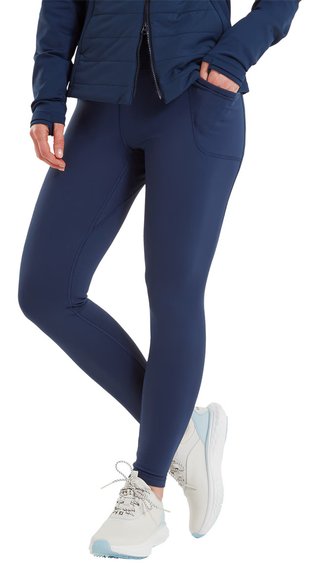 FootJoy ThermoSeries Fleece women's leggings, navy
