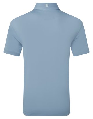 FootJoy Stretch Pique men's polo, solid winward blue