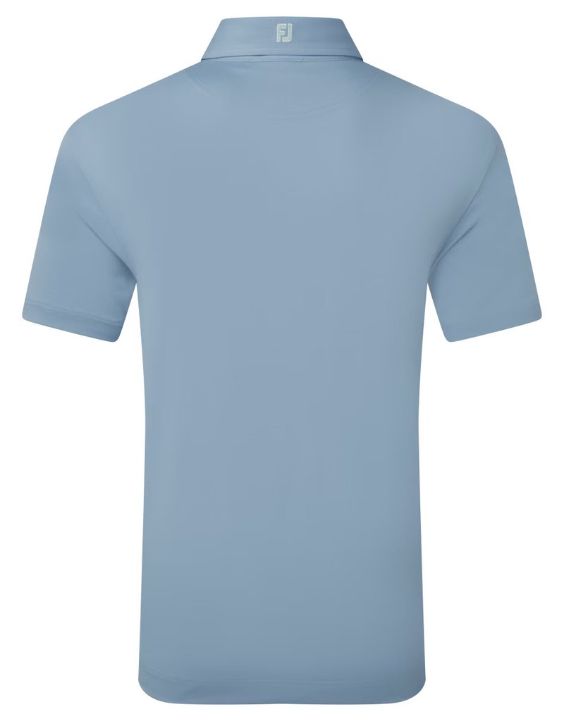 FootJoy Stretch Pique men's polo, solid winward blue