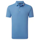 FootJoy Stretch Pique Solid men's polo, riviera