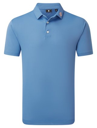 FootJoy Stretch Pique Solid men's polo, riviera