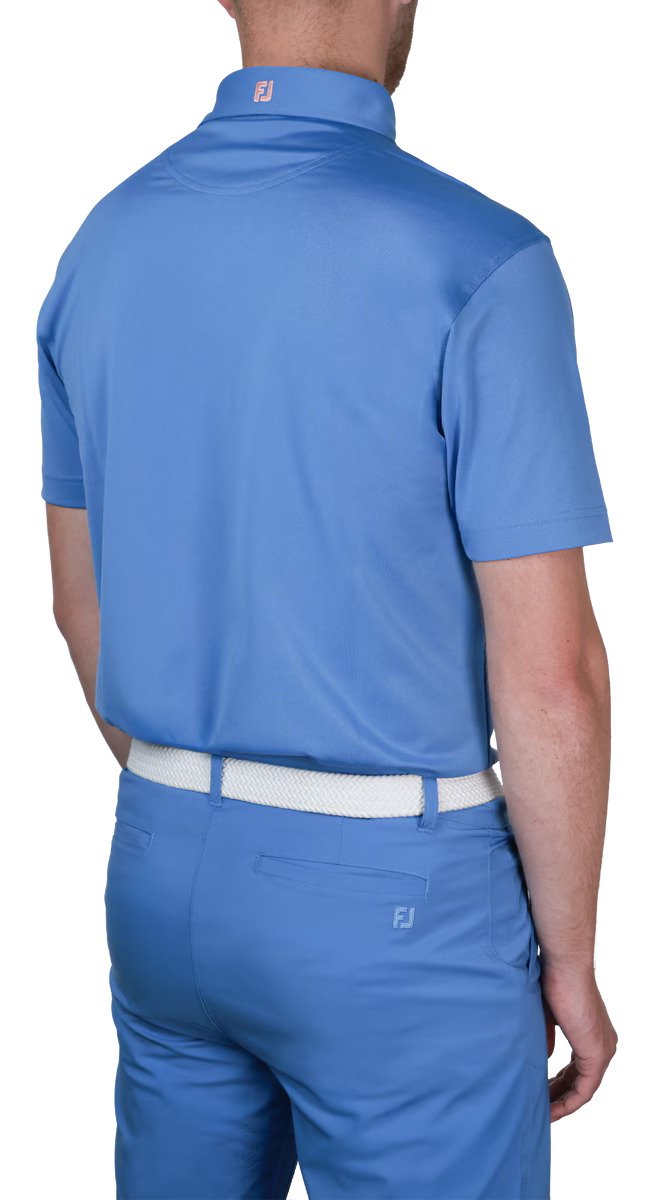 FootJoy Stretch Pique Solid men's polo, riviera
