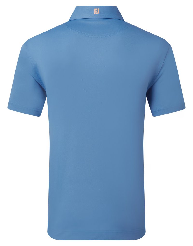 FootJoy Stretch Pique Solid men's polo, riviera