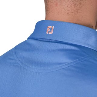 FootJoy Stretch Pique Solid men's polo, riviera
