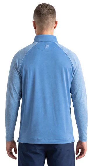 FootJoy Raglan H Block Chill-Out Midlayer Longsleeves men's t-shirt, riviera