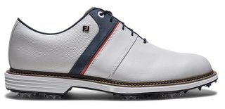 FootJoy Premiere Series - Packard men's golf shoes, white/blue/nantucket red
