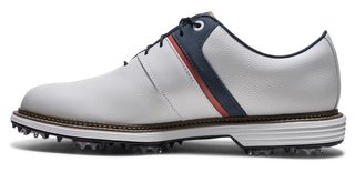 FootJoy Premiere Series - Packard men's golf shoes, white/blue/nantucket red