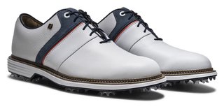 FootJoy Premiere Series - Packard men's golf shoes, white/blue/nantucket red