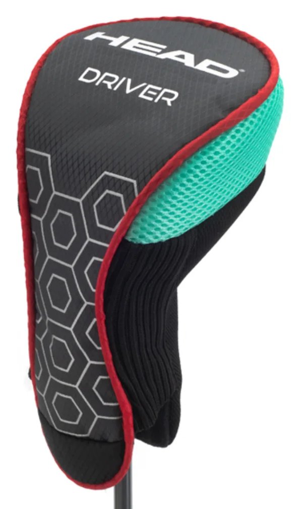 HEAD 5PC junior golf set, graphite, teal/gray