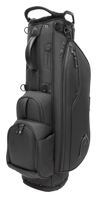 Head Golf PU Leather Premium Neutral NA cart bag, black