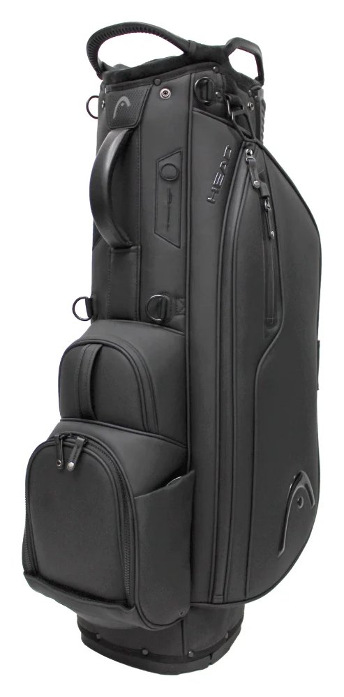 Head Golf PU Leather Premium Neutral NA cart bag, black