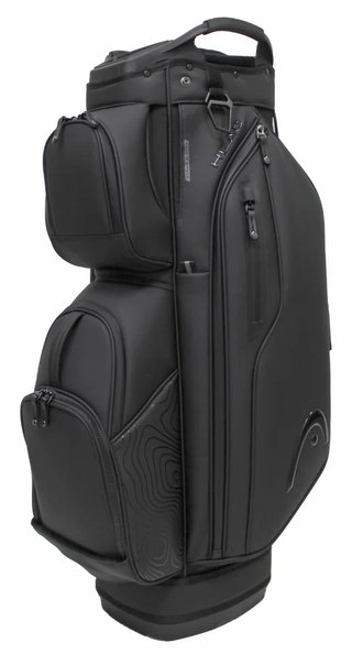 Head Golf PU Leather Premium Neutral NA cart bag, black