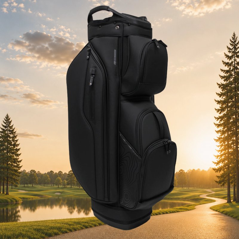 Head Golf PU Leather Premium Neutral NA cart bag, black