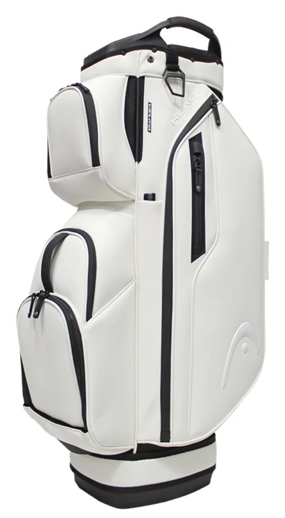 Head Golf PU Leather Premium Neutral NA cart bag, white