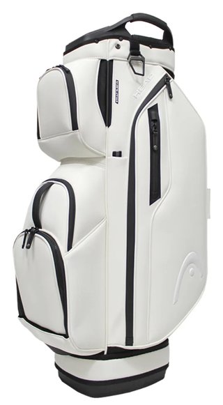 Head Golf PU Leather Premium Neutral NA cart bag, white