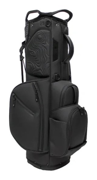 Head Golf PU Leather Premium Neutral NA stand bag, black