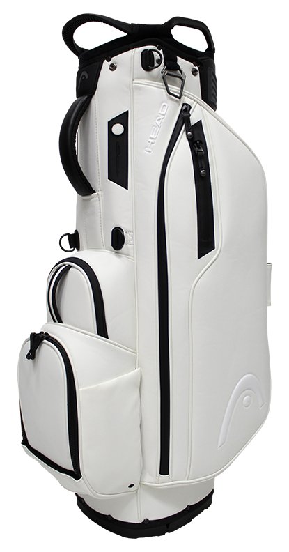 Head Golf PU Leather Premium Neutral NA stand bag, white