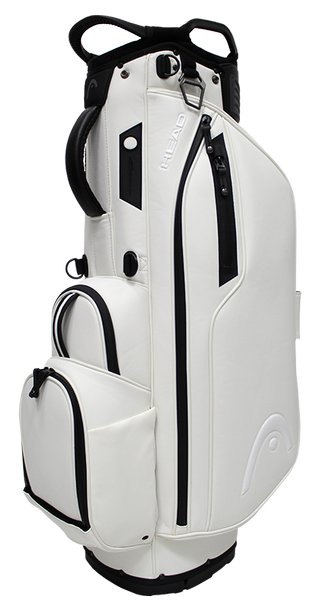 Head Golf PU Leather Premium Neutral NA stand bag, white