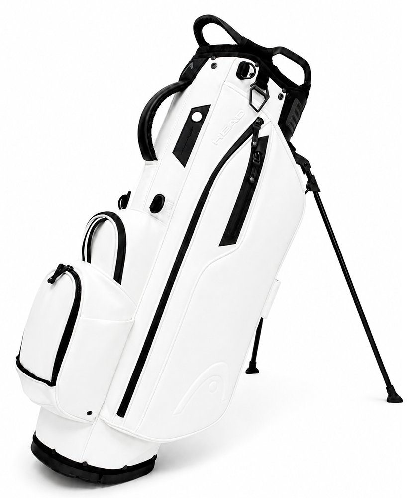 Head Golf PU Leather Premium Neutral NA stand bag, white
