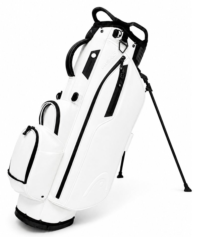 Head Golf PU Leather Premium Neutral NA stand bag, white