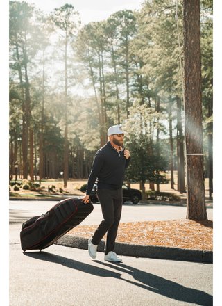 Bag Boy T-800 travel cover, black/red/slate