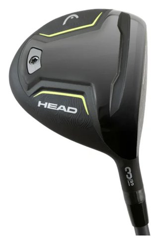 HEAD Golf mens fairway wood → model starts with "HEAD" (brand), gender = mens, category = fairway wood.