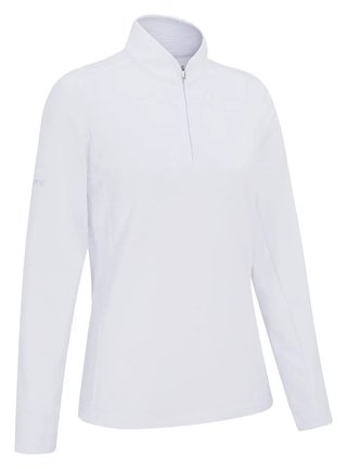 PING Abigale Performance Fleece women's sweatshirt, white