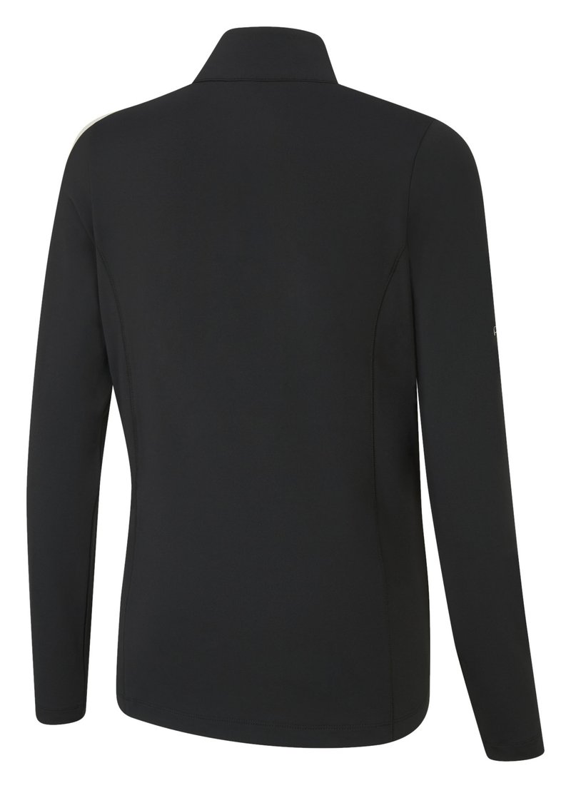 PING Aveline Half Zip women's long sleeve shirt, black