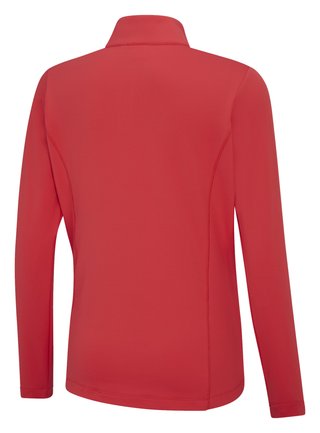PING Aveline Half Zip women's long sleeve shirt, cayenne
