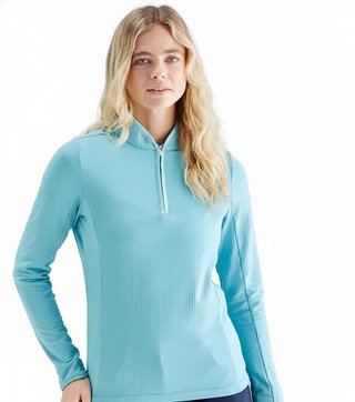 PING Abigale Performance Fleece women's sweatshirt, oasis