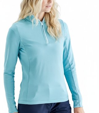 PING Abigale Performance Fleece women's sweatshirt, oasis