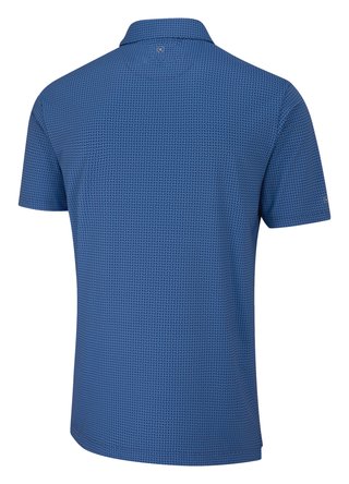 PING Gilmore men's polo, midnight/infinity blue