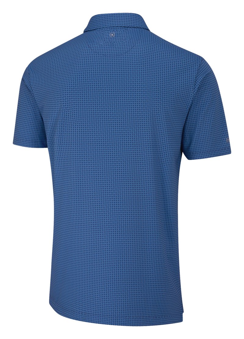 PING Gilmore men's polo, midnight/infinity blue