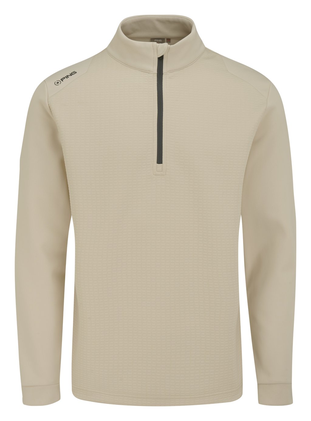 PING Reg men's midlayer, chalk