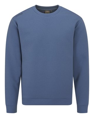 PING Freddie men's sweatshirt, harbour blue marl