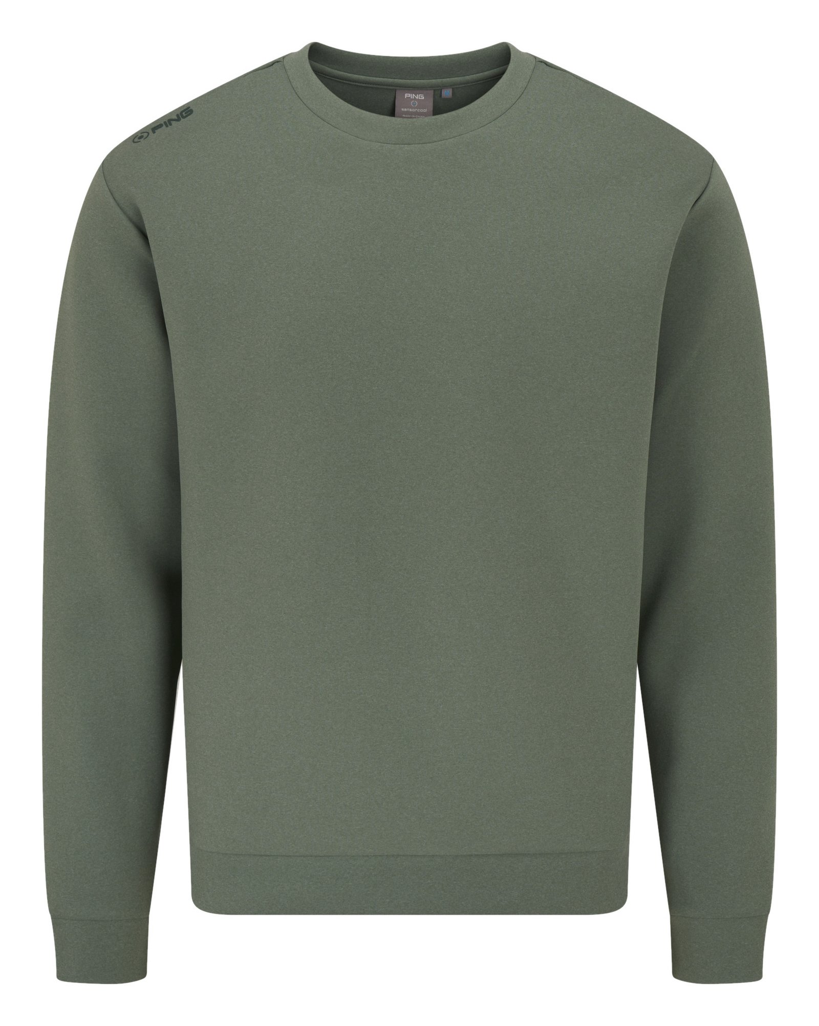 PING Freddie men's sweatshirt, laurel marl