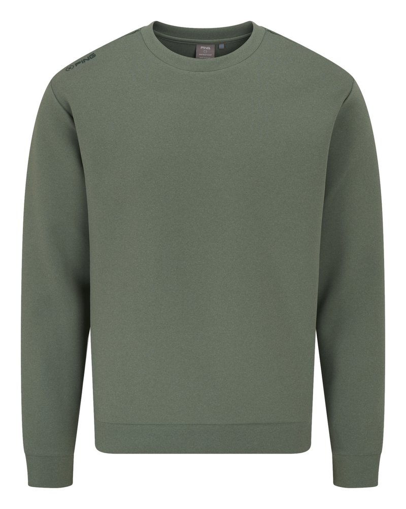 PING Freddie men's sweatshirt, laurel marl