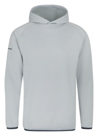 PING Saul mens hoodie, silver