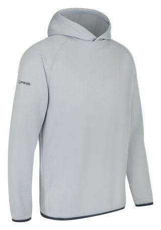 PING Saul mens hoodie, silver
