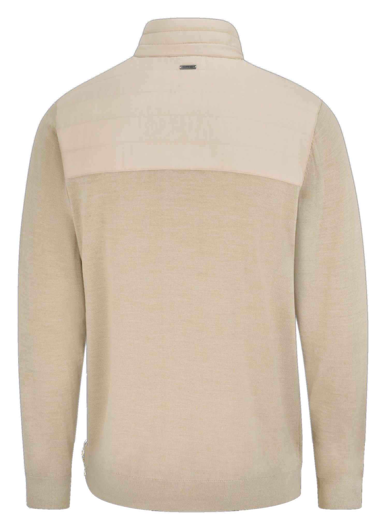 PING Barnaby mens sweatshirt, tawny marl