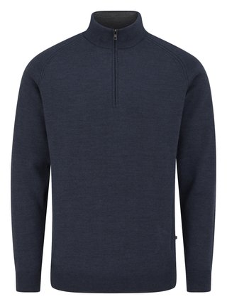 PING Hugh men's midlayer sweatshirt, navy marl