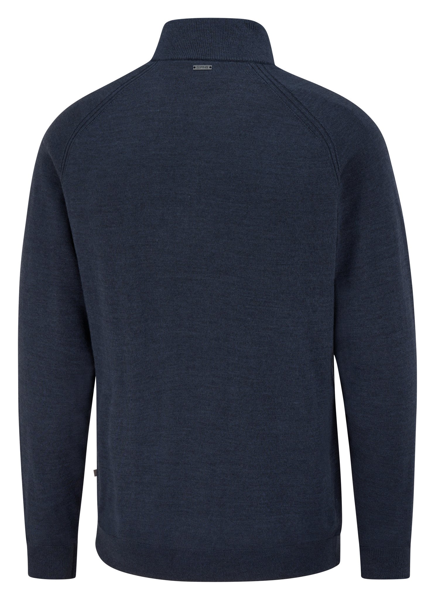 PING Hugh men's midlayer sweatshirt, navy marl