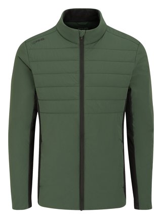 PING Cassian men's jacket, green/black
