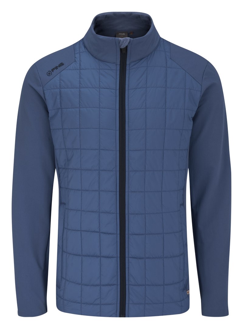 PING Jude men's jacket, deep sea blue