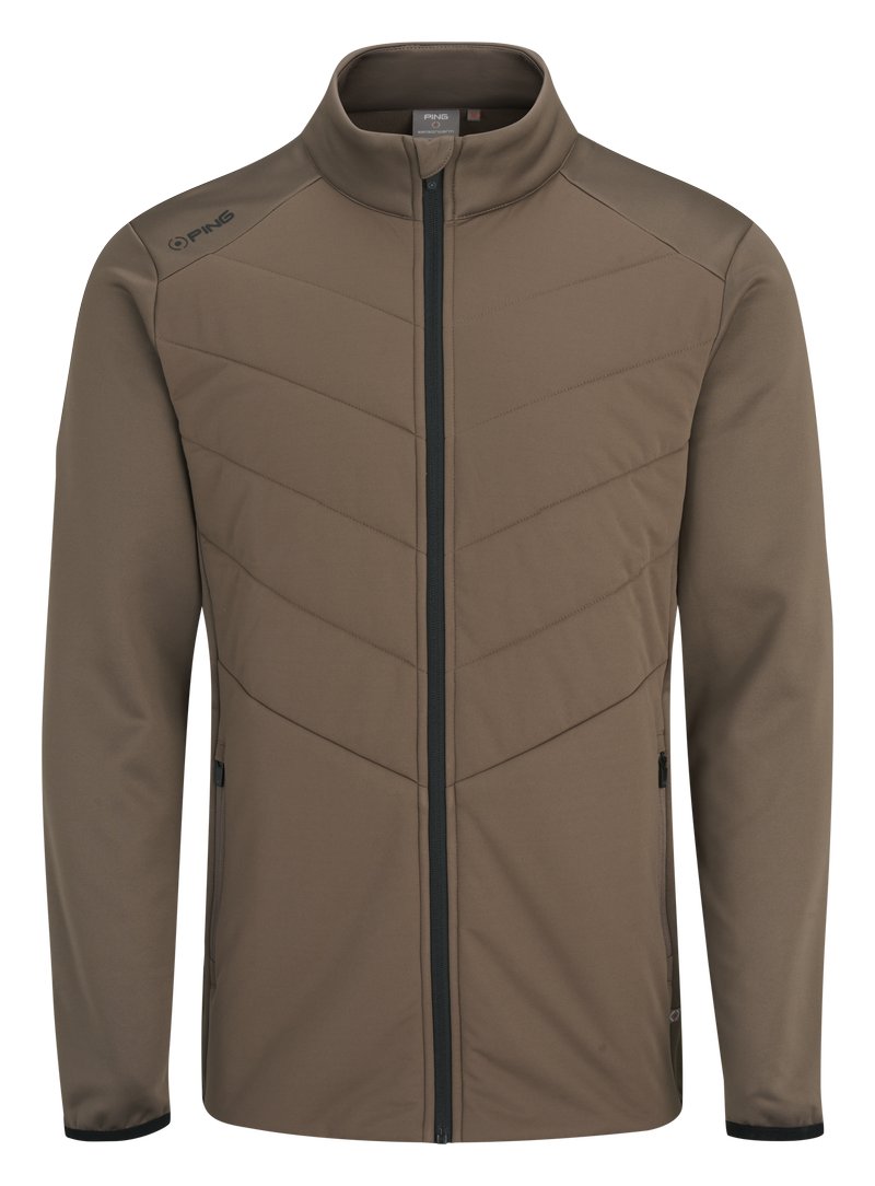 PING Ivan men's jacket, coffee