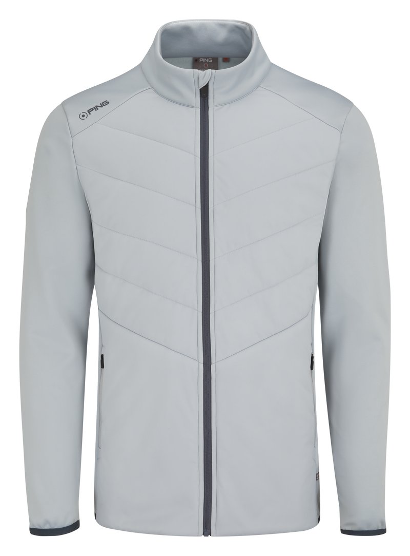 PING Ivan men's jacket, silver