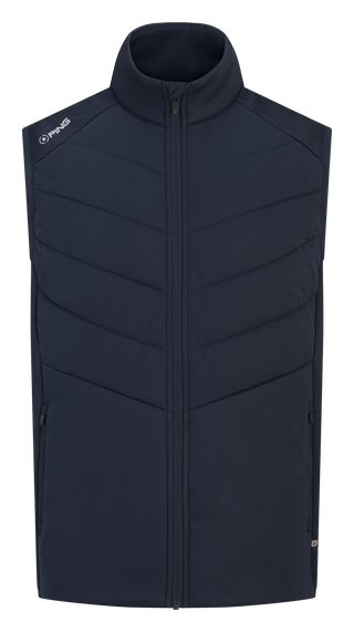 PING Ivan men's vest, navy