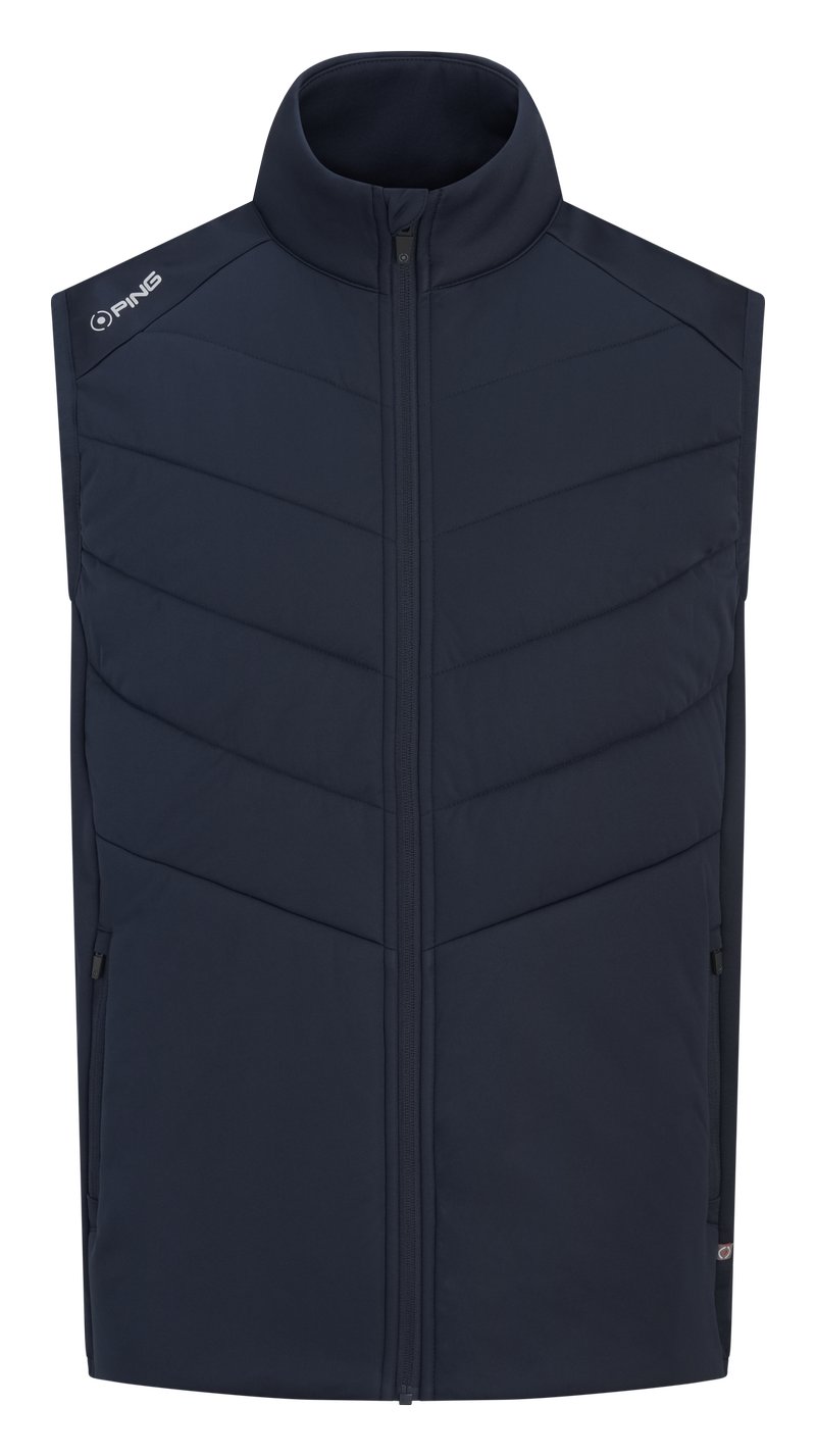 PING Ivan men's vest, navy
