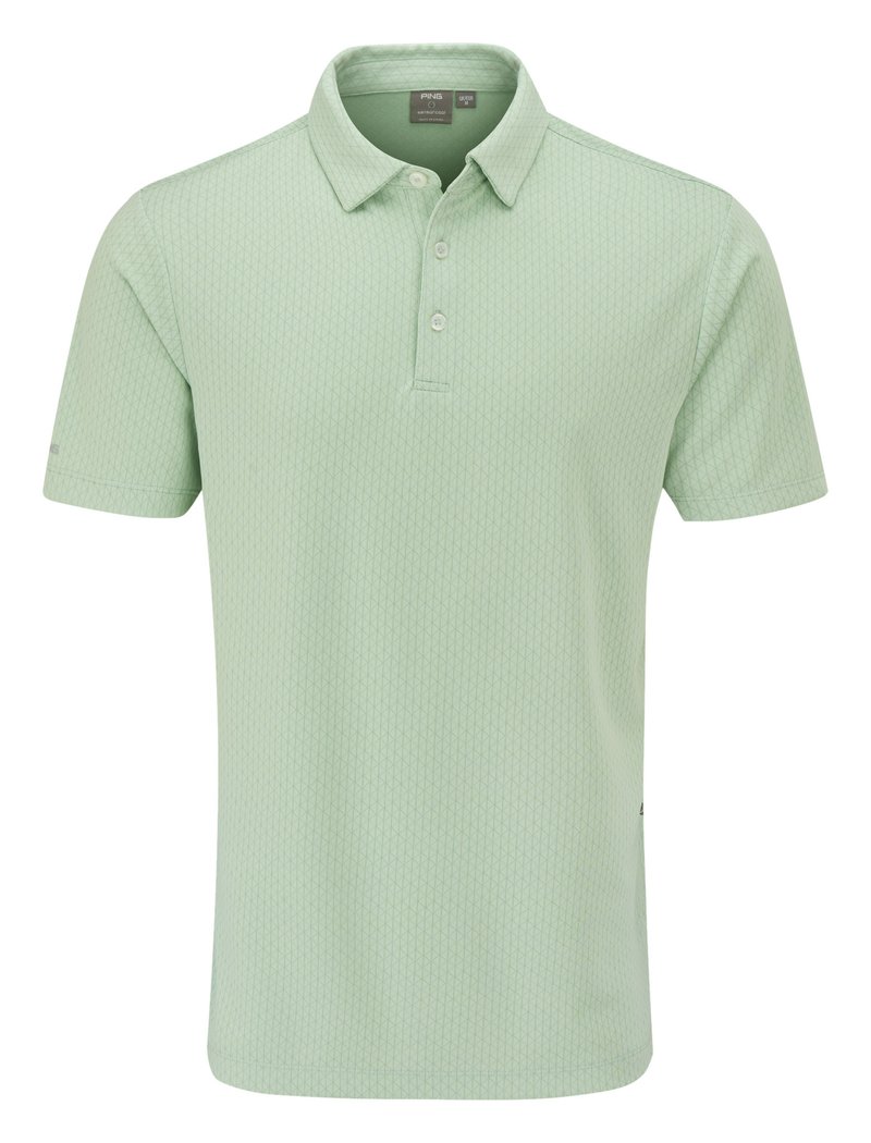 PING Hershel men's polo, jade multi