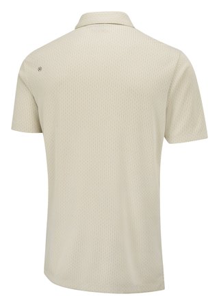 PING Hershel men's polo, egret multi